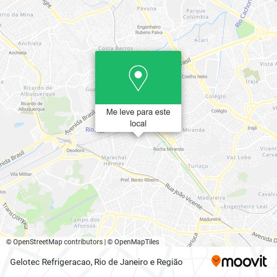 Gelotec Refrigeracao mapa