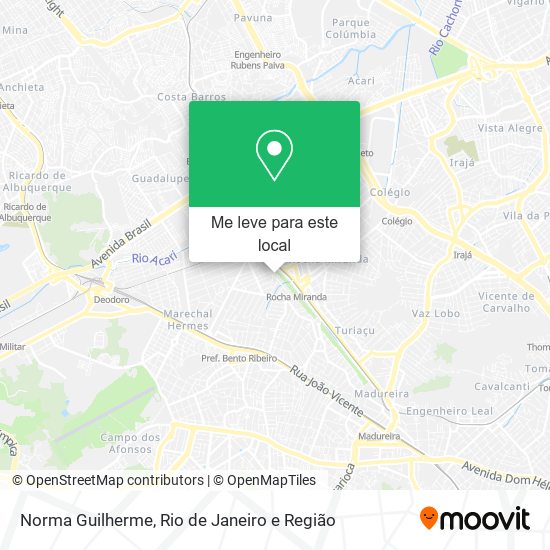 Norma Guilherme mapa