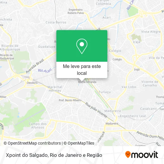 Xpoint do Salgado mapa