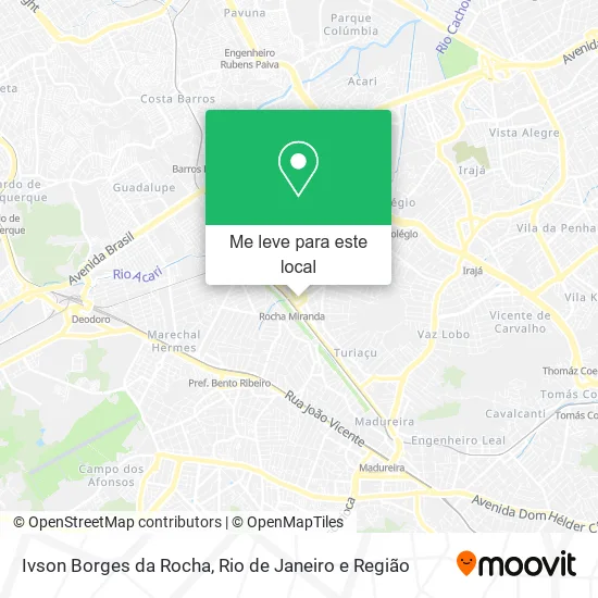 Ivson Borges da Rocha mapa