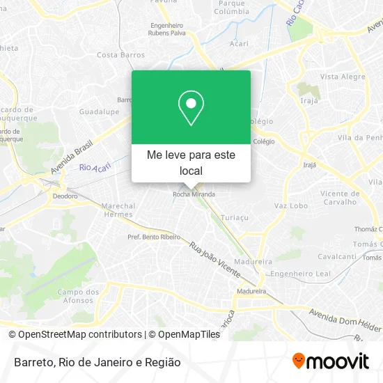 Barreto mapa