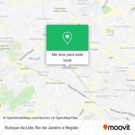 Butique da Lele mapa