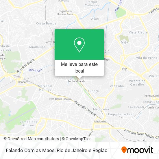 Falando Com as Maos mapa