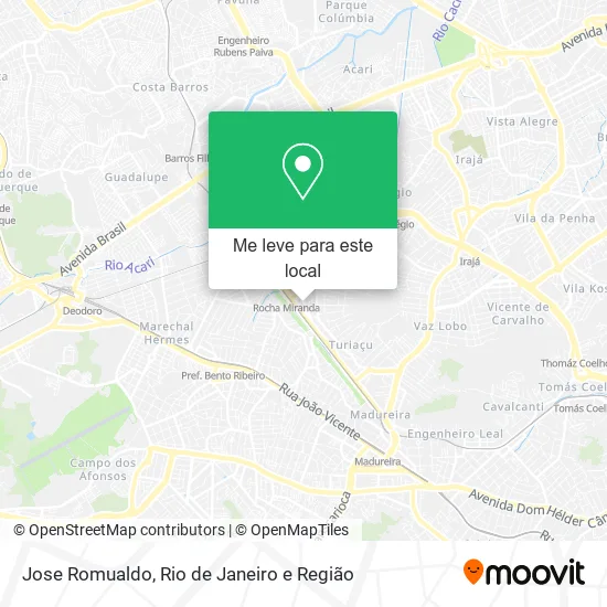Jose Romualdo mapa