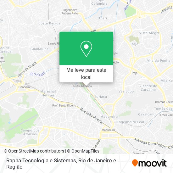 Rapha Tecnologia e Sistemas mapa