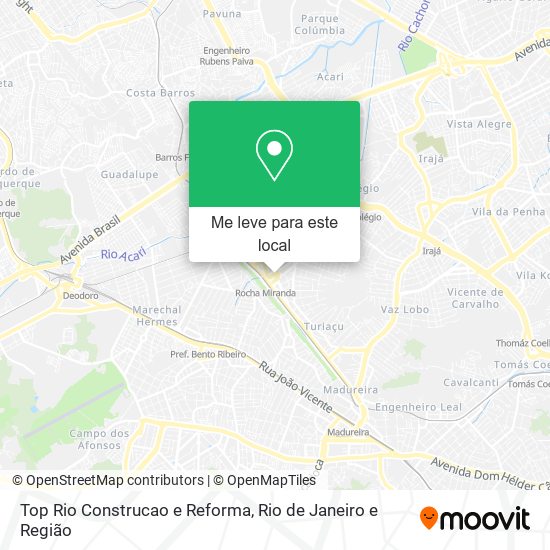 Top Rio Construcao e Reforma mapa