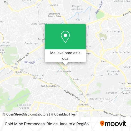 Gold Mine Promocoes mapa