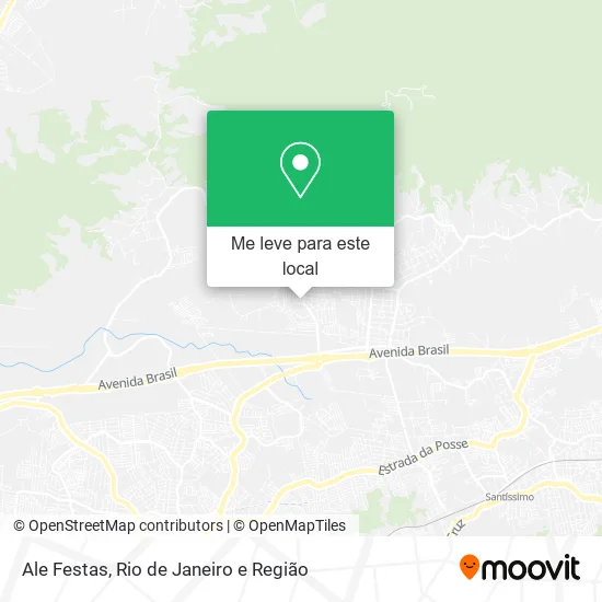 Ale Festas mapa