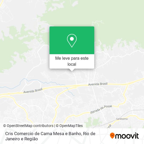 Cris Comercio de Cama Mesa e Banho mapa