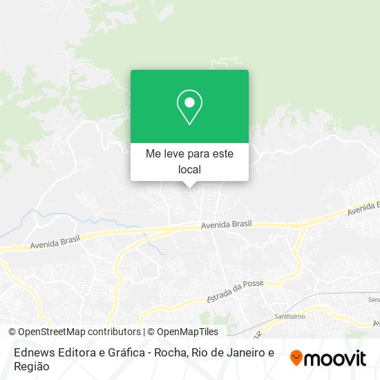 Ednews Editora e Gráfica - Rocha mapa