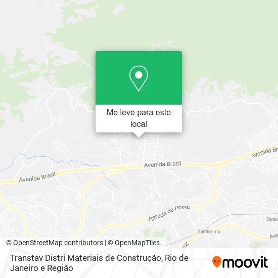 Transtav Distri Materiais de Construção mapa