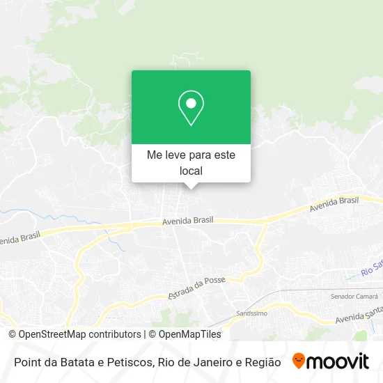 Point da Batata e Petiscos mapa