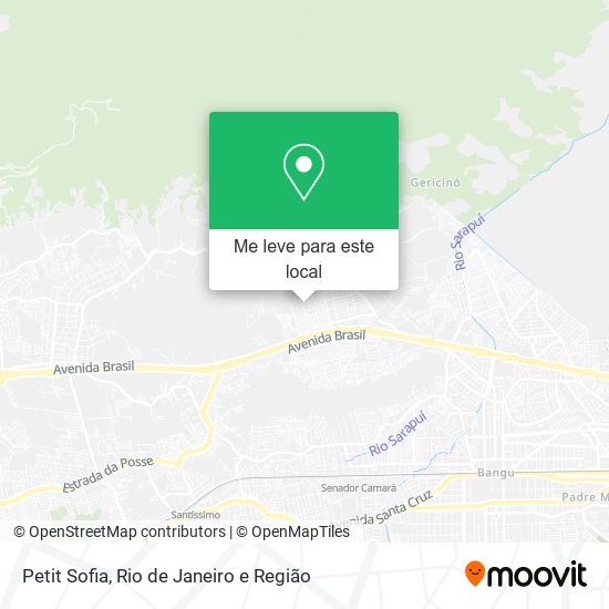 Petit Sofia mapa