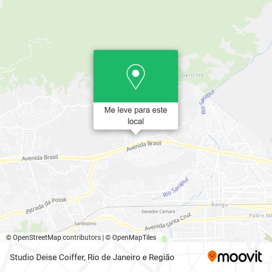 Studio Deise Coiffer mapa