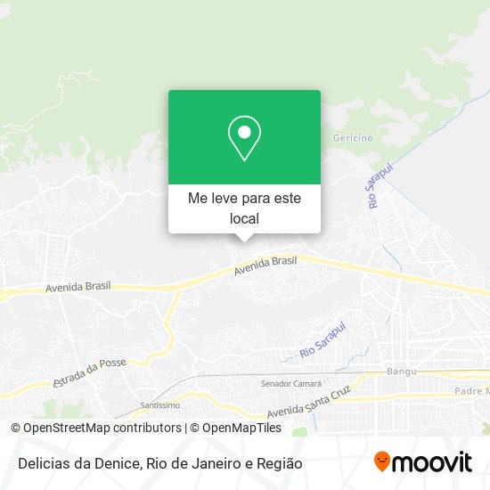 Delicias da Denice mapa