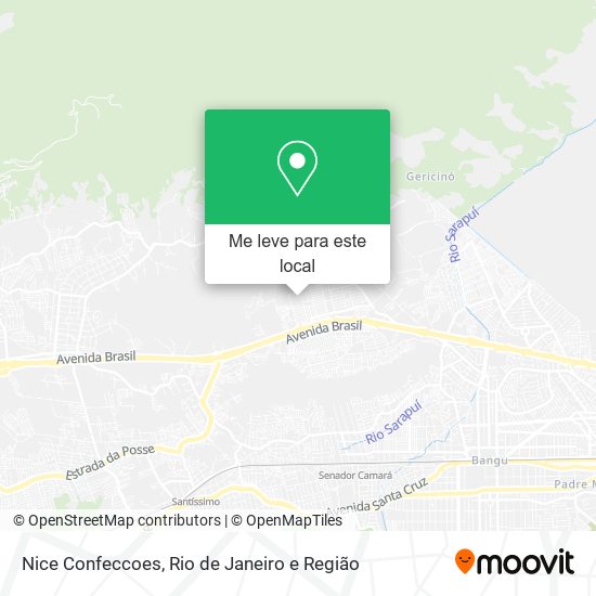 Nice Confeccoes mapa