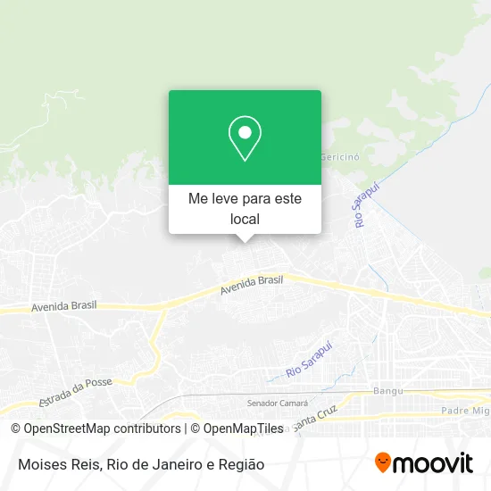 Moises Reis mapa