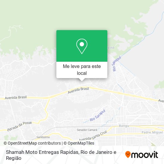 Shamah Moto Entregas Rapidas mapa