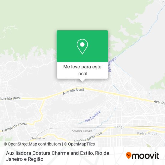 Auxiliadora Costura Charme and Estilo mapa