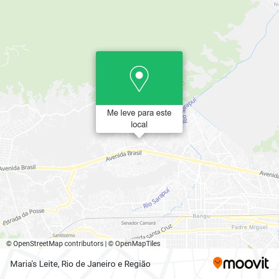 Maria's Leite mapa