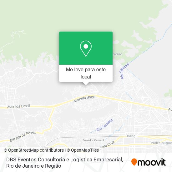 DBS Eventos Consultoria e Logistica Empresarial mapa
