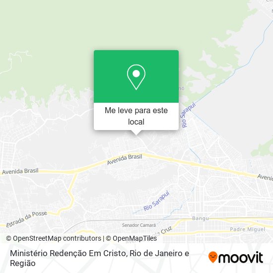 Ministério Redenção Em Cristo mapa