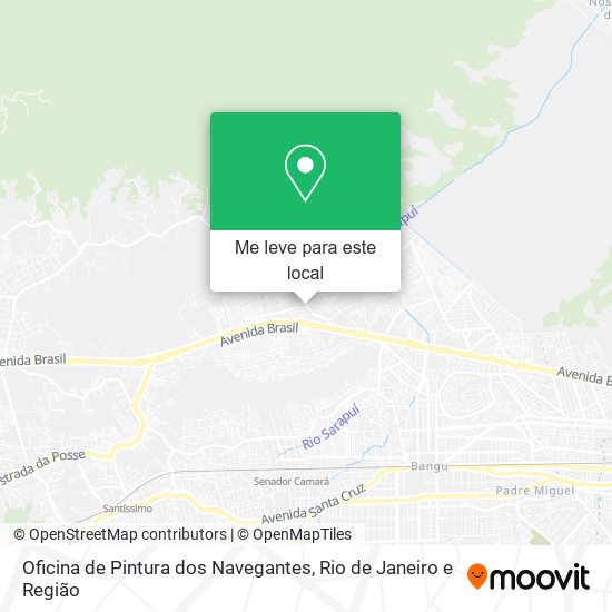 Oficina de Pintura dos Navegantes mapa