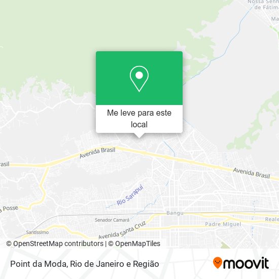 Point da Moda mapa