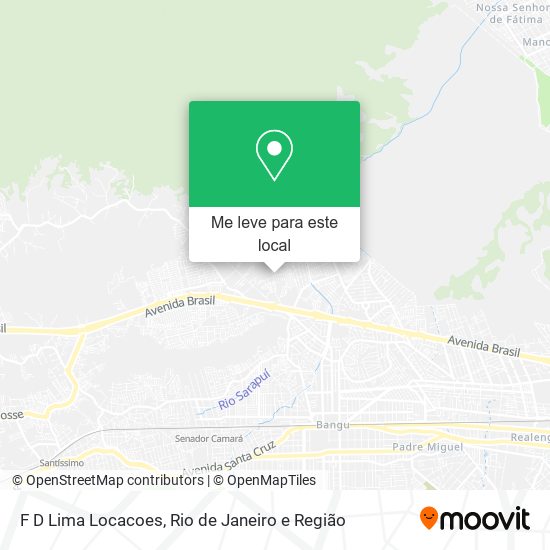 F D Lima Locacoes mapa