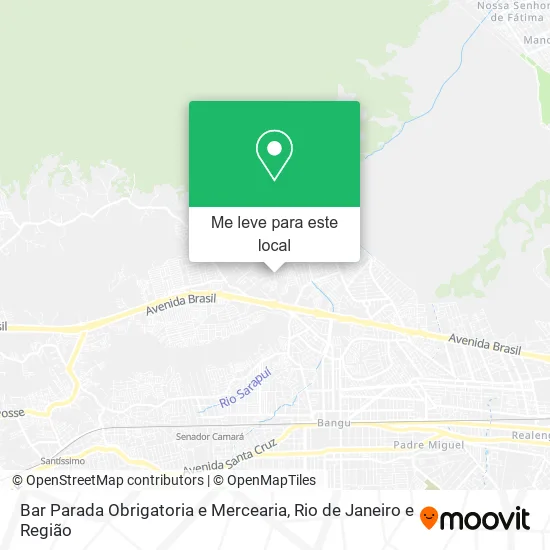 Bar Parada Obrigatoria e Mercearia mapa