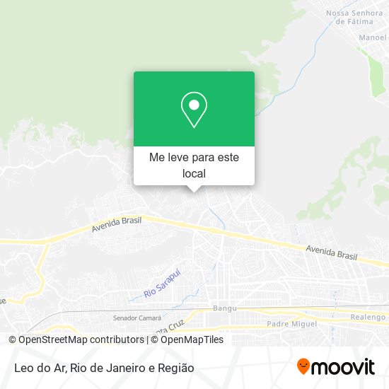 Leo do Ar mapa