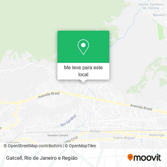 Gatcell mapa