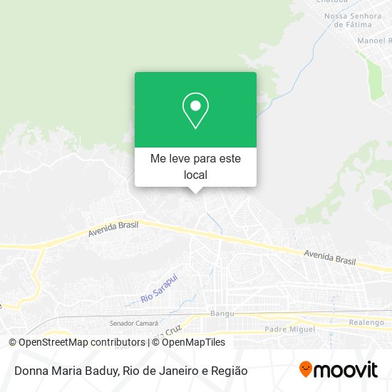 Donna Maria Baduy mapa