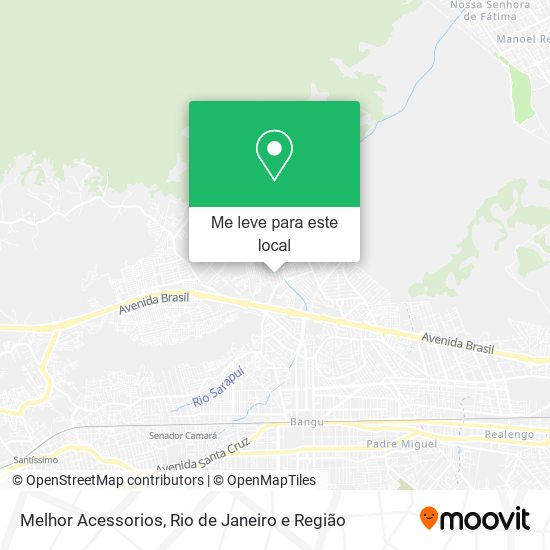 Melhor Acessorios mapa