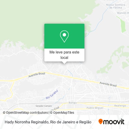 Hady Noronha Reginaldo mapa