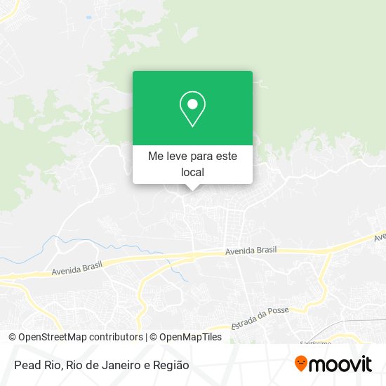 Pead Rio mapa