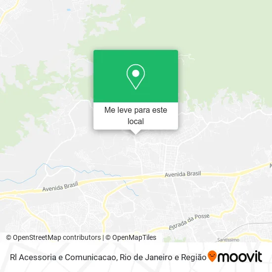 Rl Acessoria e Comunicacao mapa