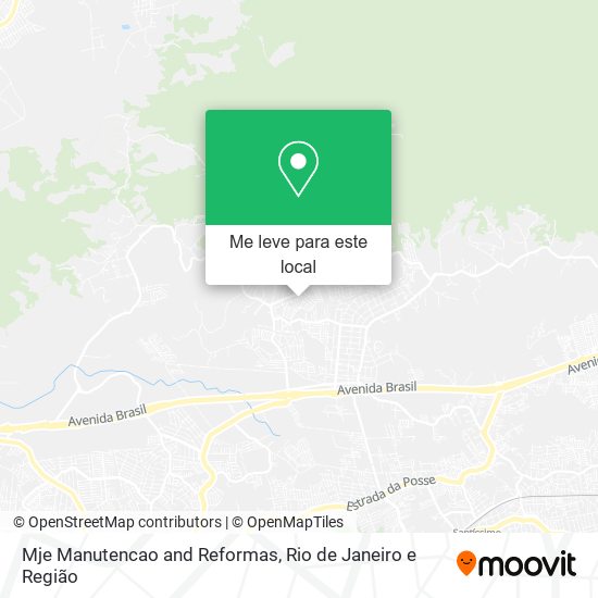 Mje Manutencao and Reformas mapa