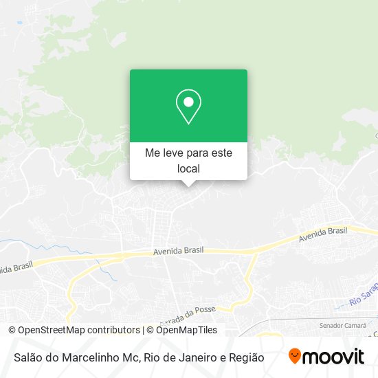 Salão do Marcelinho Mc mapa