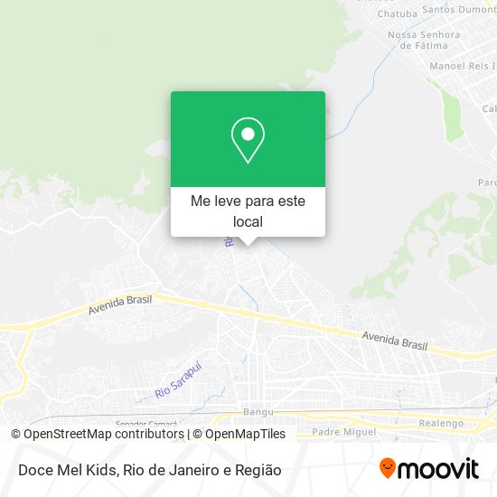 Doce Mel Kids mapa