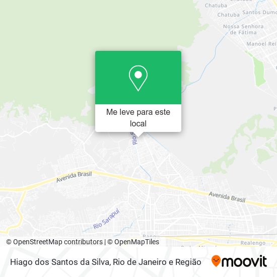 Hiago dos Santos da Silva mapa