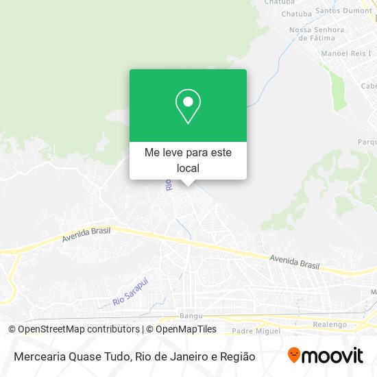 Mercearia Quase Tudo mapa