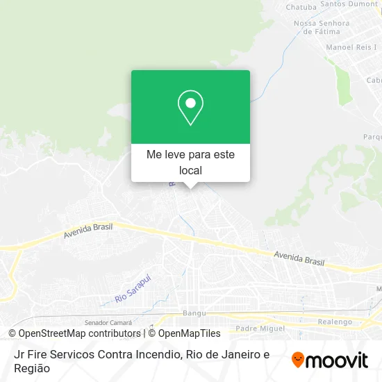 Jr Fire Servicos Contra Incendio mapa