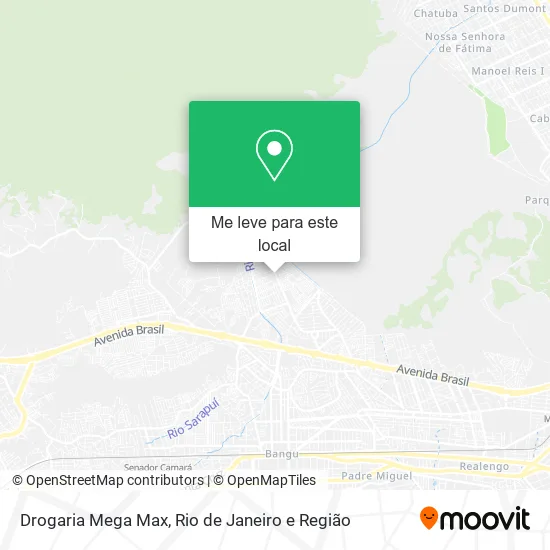 Drogaria Mega Max mapa