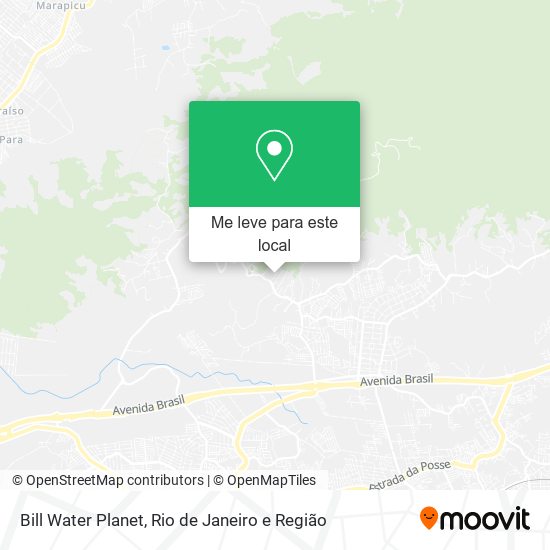 Bill Water Planet mapa