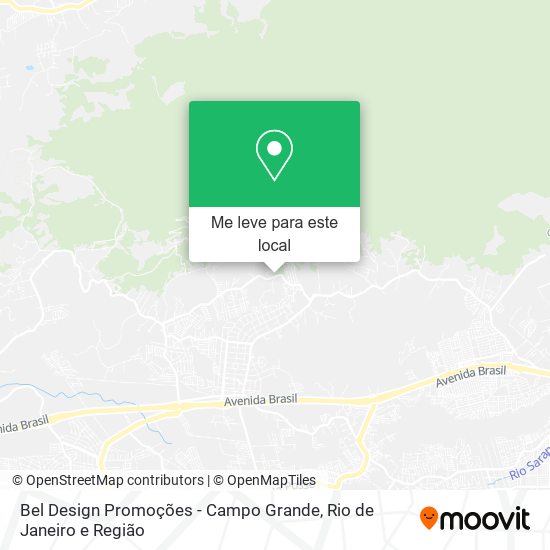 Bel Design Promoções - Campo Grande mapa