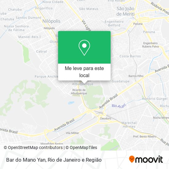 Bar do Mano Yan mapa
