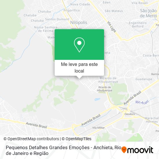 Pequenos Detalhes Grandes Emoções - Anchieta mapa