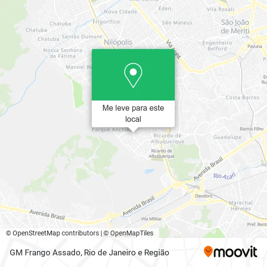 GM Frango Assado mapa