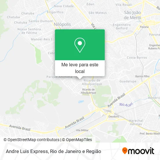 Andre Luis Express mapa